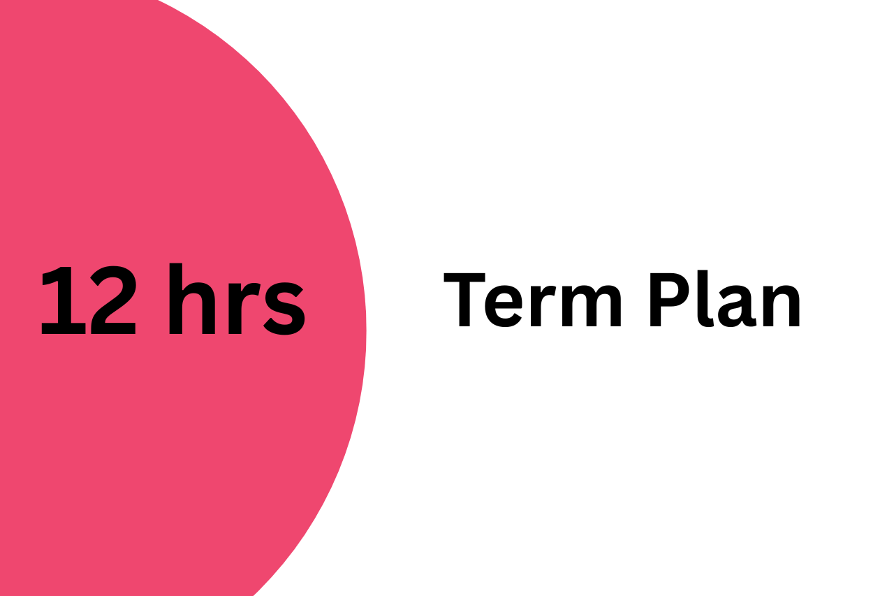 Term Plan (12 Hours)